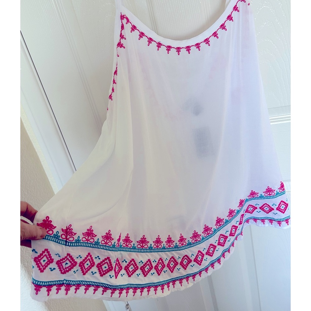 Torrid boho flowy top with lace up back